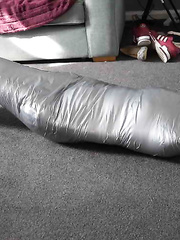 Mummified girl