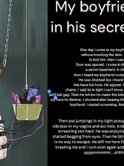 My boyfriend make me his sex toy for lifetime