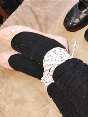 Pink flats