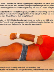 Dave's Hogtie Bondage Escape Challenges