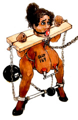 ColdFrisson Bondage Art: Fuck-Sluts & Prison Girls