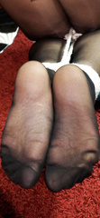 Wife Sexy Tied Nylon Feet