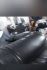 Bondage in boots