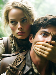 Margot Robbie Handgag