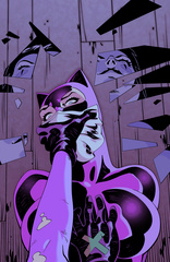 Catwoman Ball Gagged
