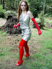 Katerina Duvall Hogtied by the Gardener
