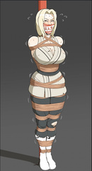 Anime girls bondage