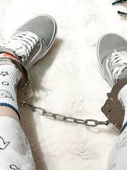 Cute leg cuffs