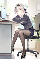 office girl