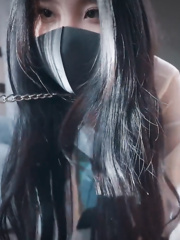 Chinese Office Lady Leashed