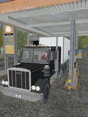 trucker napping