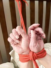 Wife’s Hands and Feet bound