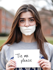 Microfoam gagged