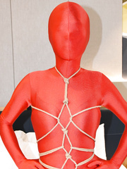 Zentai girl 3