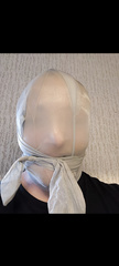 Selfbondage(Pantyhose hood)