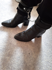 Shackled wife boots