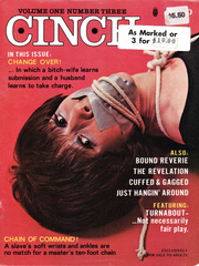 Vintage bondage magazine - Cinch 1-3, partial
