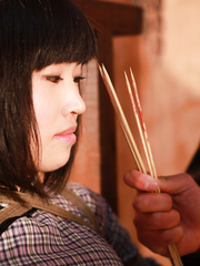Chinese girl bondage