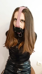 Katie gags muzzlegag