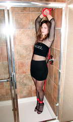 Angel in the shower