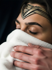 Wonder woman chloroformed