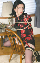 Tied in a tie