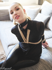 bound in black