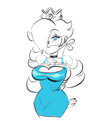Peach and Rosalina