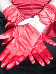 Satin bondage