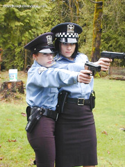 Lydia & Kate Cop Double Team, Double Teamed