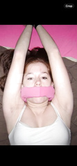 Gagged girls