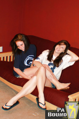 Cuties tied up together