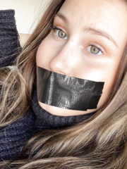 tape gagged