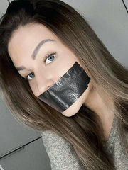 tape gagged