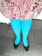 Cuffed in pantyhose