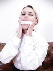 Chloe - Tied and Gagged ( GagAttack.NL )