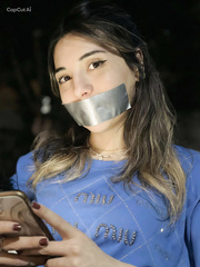 Tape Gagged