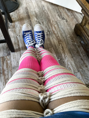 Pink socks