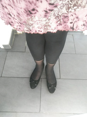 Pantyhose and anklecuffs again