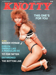 Vintage bondage magazine - Knotty 5-5, partial