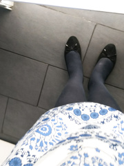 New blue dress