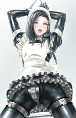Latex clothing enthusiasts