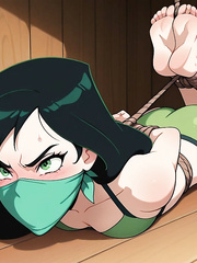 Hogtied