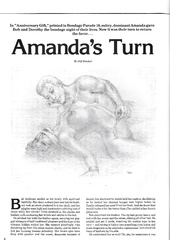 Amanda's Turn by Jeff Sinclair (B. Parade 27)