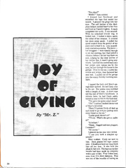 Joy of Giving by "Mr. Z" (B. Parade 49)