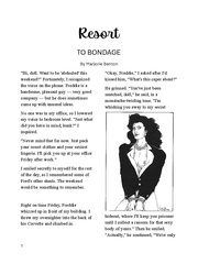 Resort to Bondage by Marjorie Benton (Love Bondage 3)