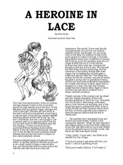 A Heroine In Lace by Brian Sands (B. Parade 22)