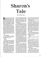 "Sharon's Tale" by the Weatherman (B. Life 58)