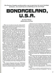 Bondageland U.S.A. by Chris Wilson (B. Life 53)