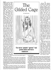 The Gilded Cage by Jeff Sinclair (B. Life 40)